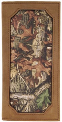3D Belt Company BW442 Camo Wallet with Smooth Edge Trim